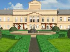 Obnova historického parku v Palárikove - návrh parteru